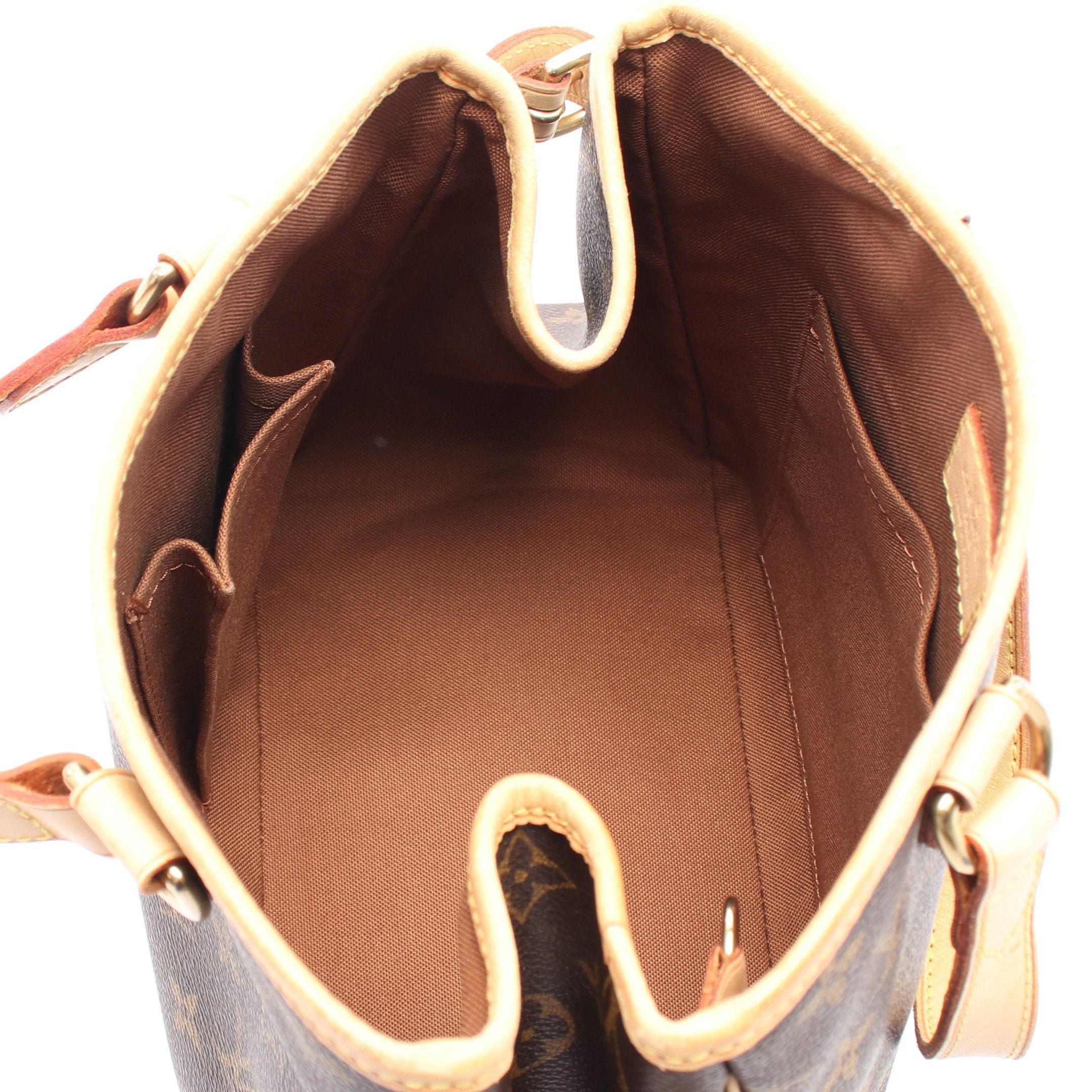 Louis Vuitton Louis Vuitton Batignolles Monogram Handbag Leather Brown Size ONE SIZE - 3 Thumbnail
