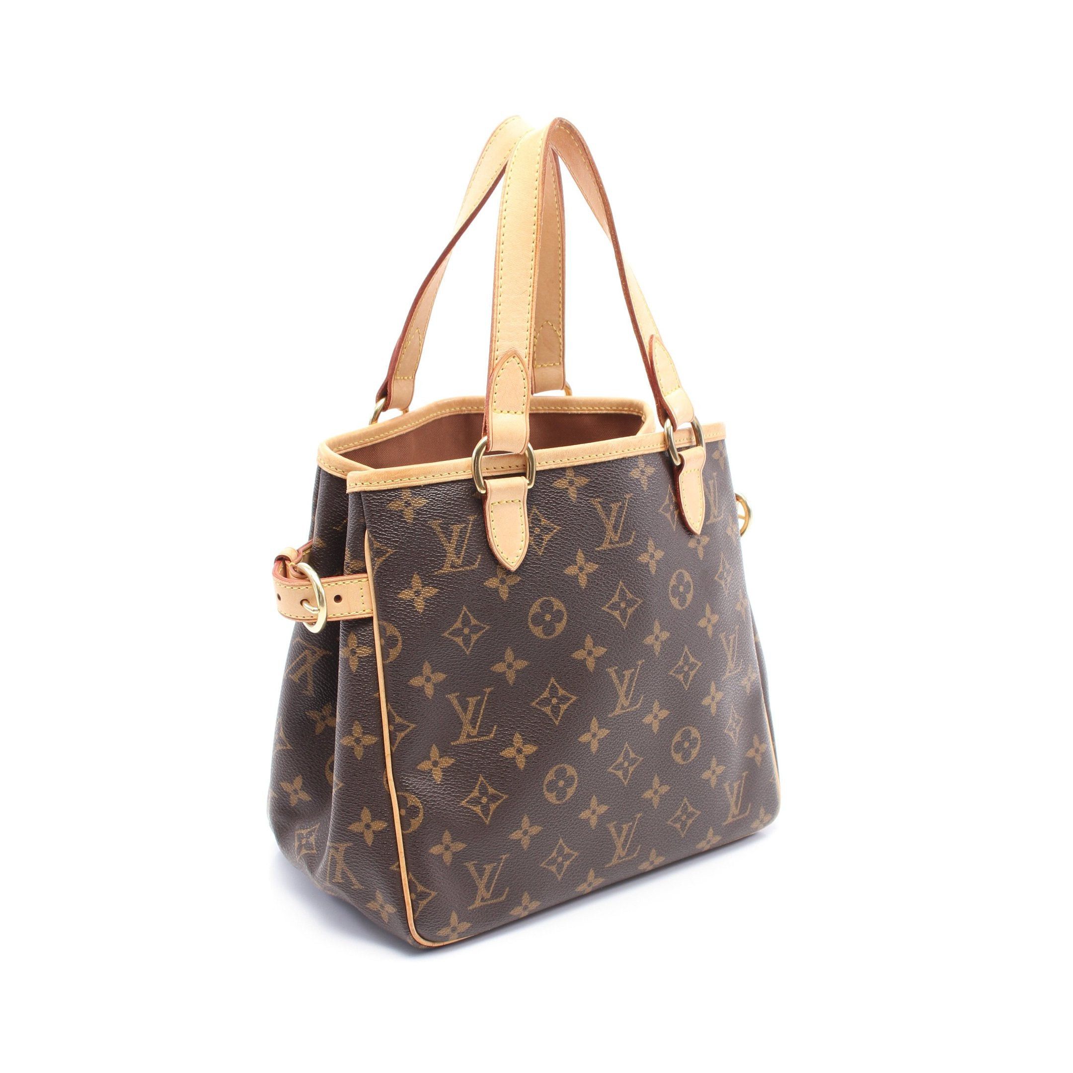 Louis Vuitton Louis Vuitton Batignolles Monogram Handbag Leather Brown Size ONE SIZE - 2 Thumbnail