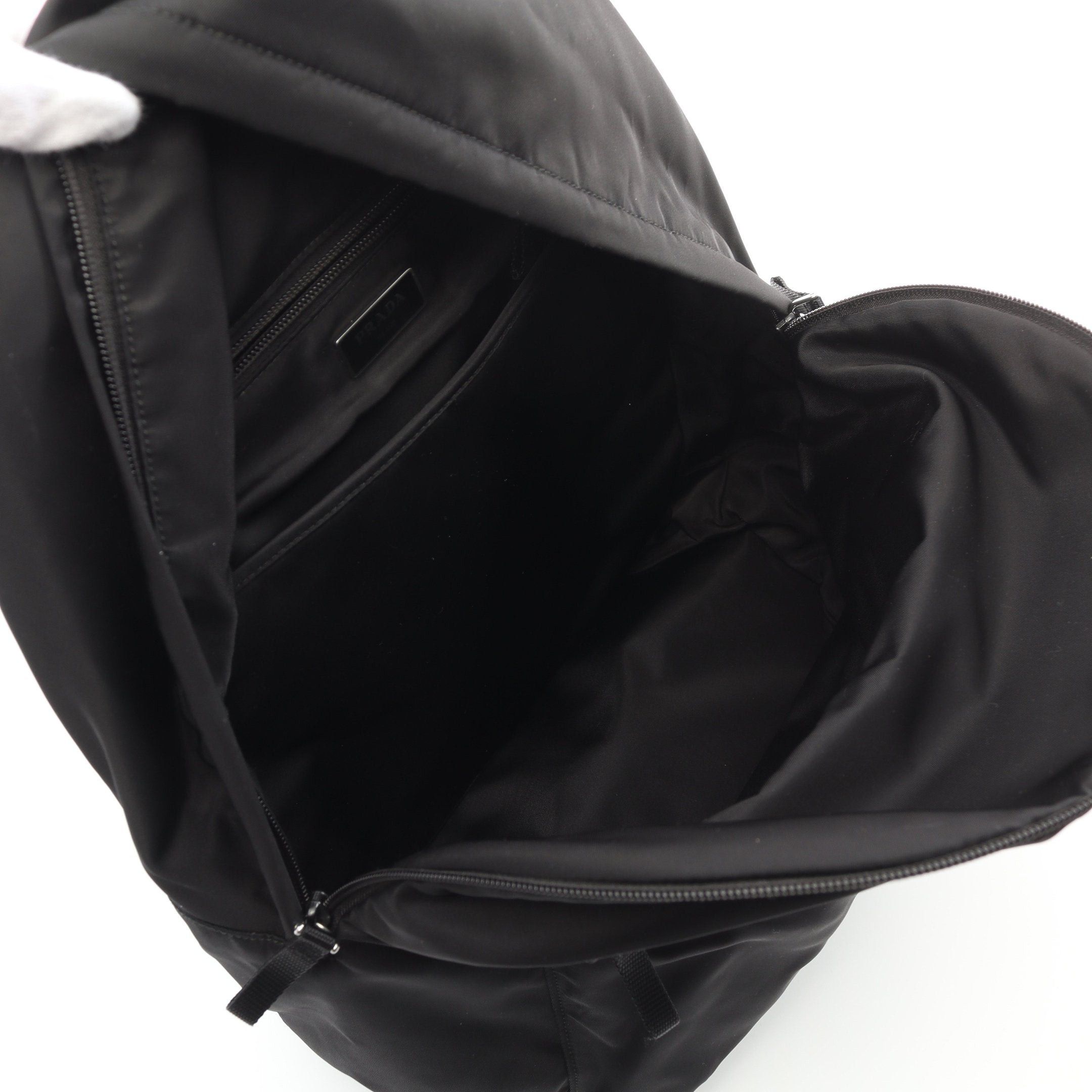 Prada Prada Tessuto Backpack Rucksack Nylon Black Size ONE SIZE - 3 Thumbnail