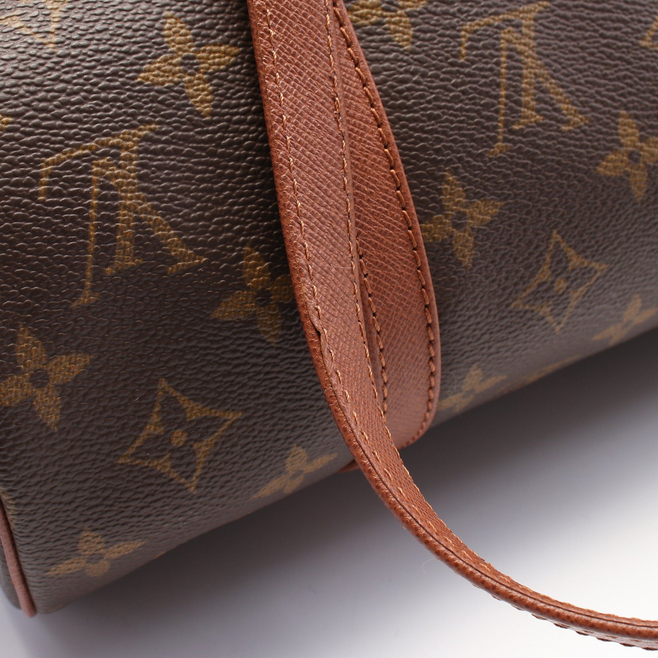 Louis Vuitton Louis Vuitton Papillon 30 Monogram Old Model Handbag Leather Brown Size ONE SIZE - 9 Thumbnail