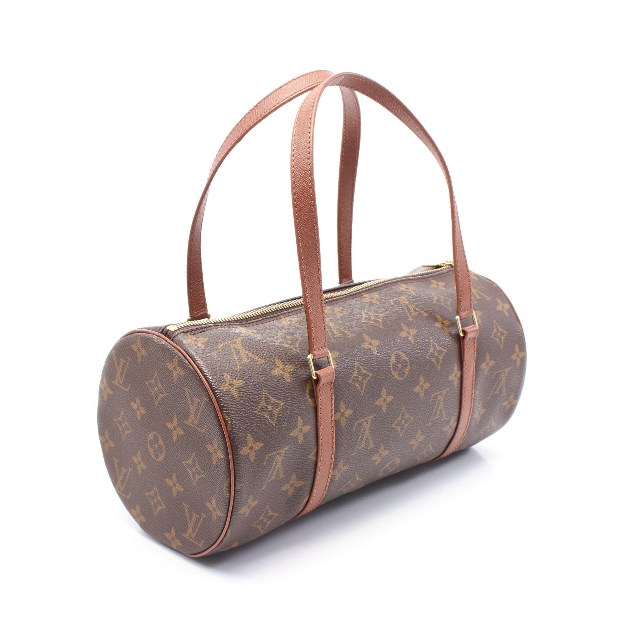 Louis Vuitton Louis Vuitton Papillon 30 Monogram Old Model Handbag Leather Brown Size ONE SIZE - 2 Thumbnail