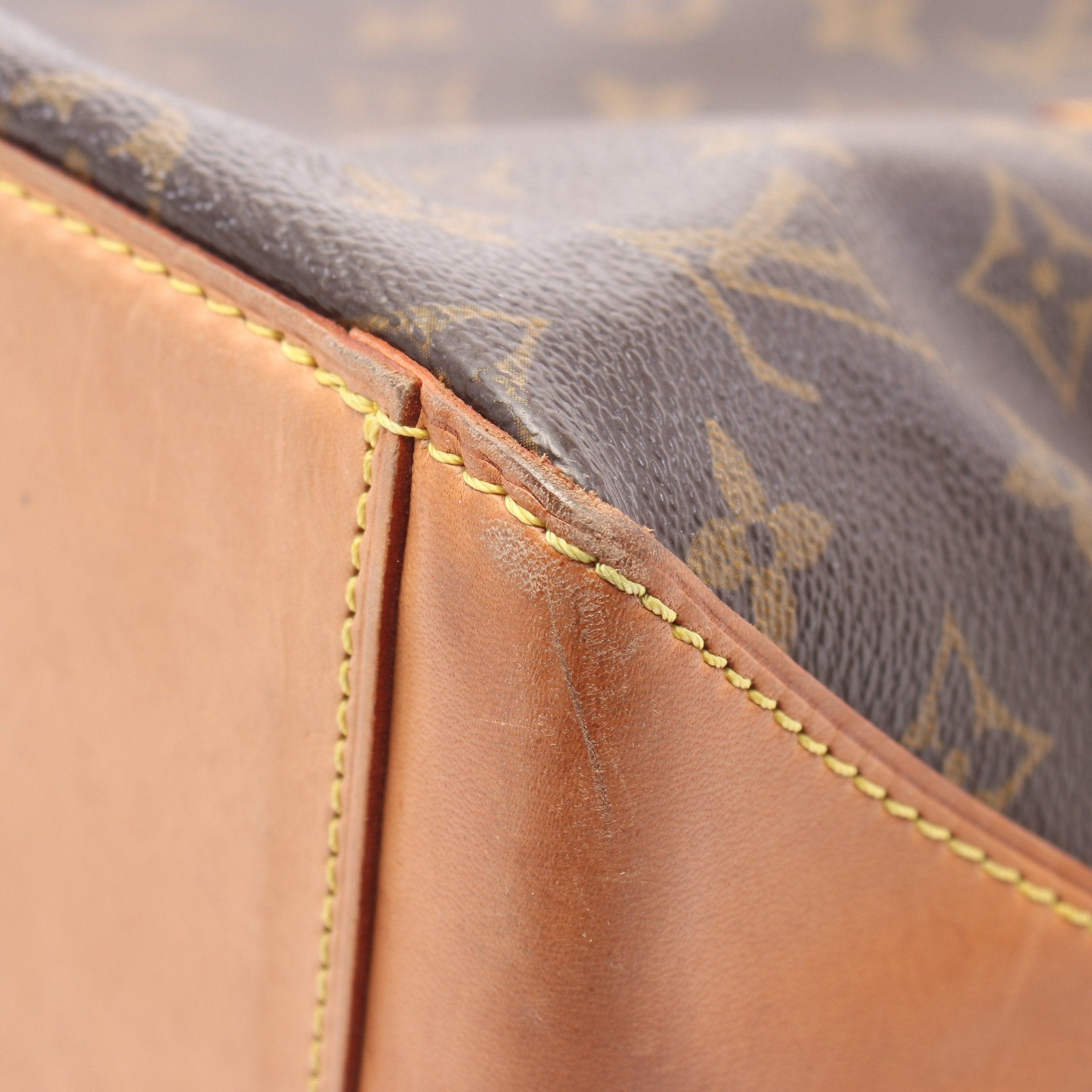 Louis Vuitton Louis Vuitton Cabas Piano Monogram Shoulder Bag Leather Brown Size ONE SIZE - 8 Thumbnail