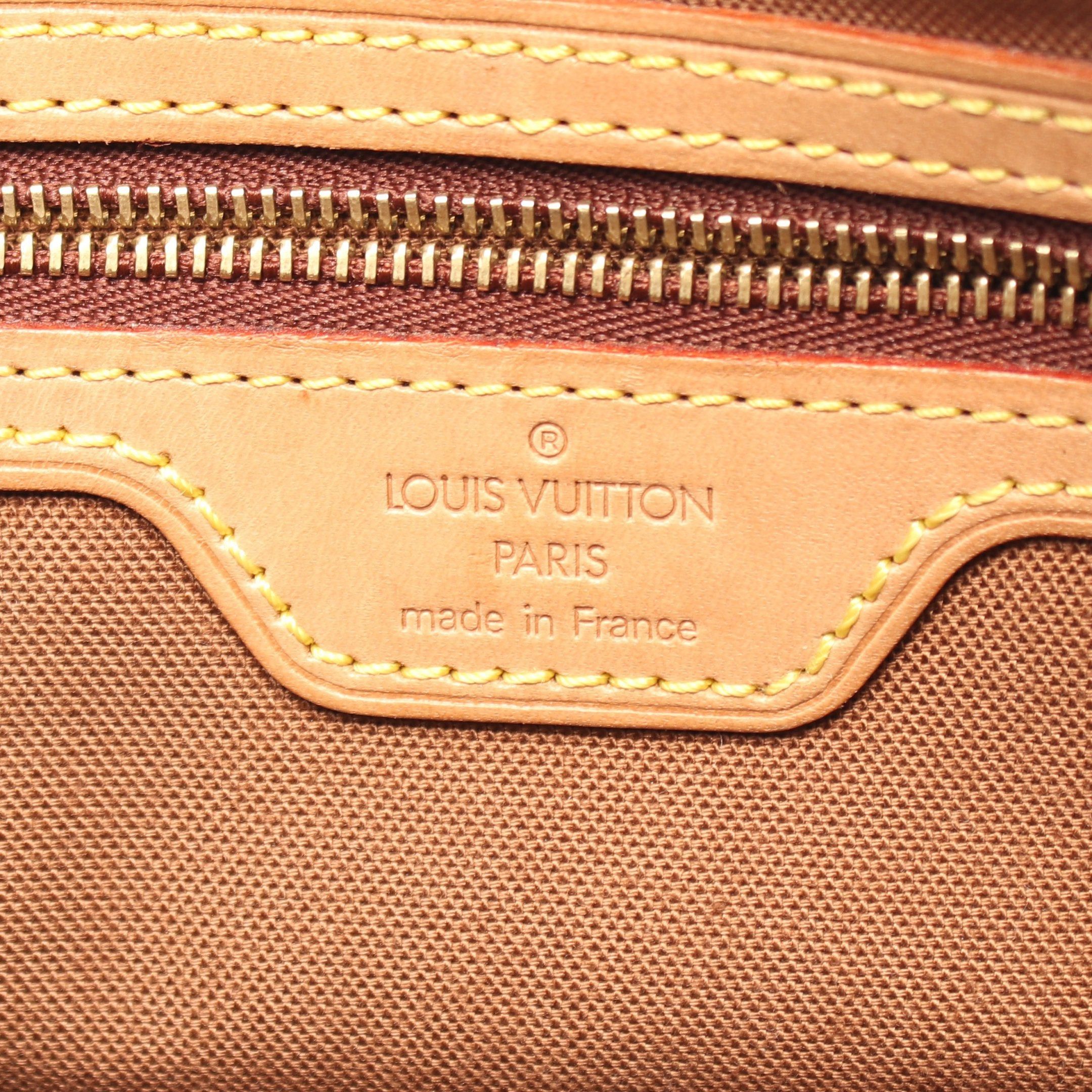 Louis Vuitton Louis Vuitton Cabas Piano Monogram Shoulder Bag Leather Brown Size ONE SIZE - 4 Thumbnail