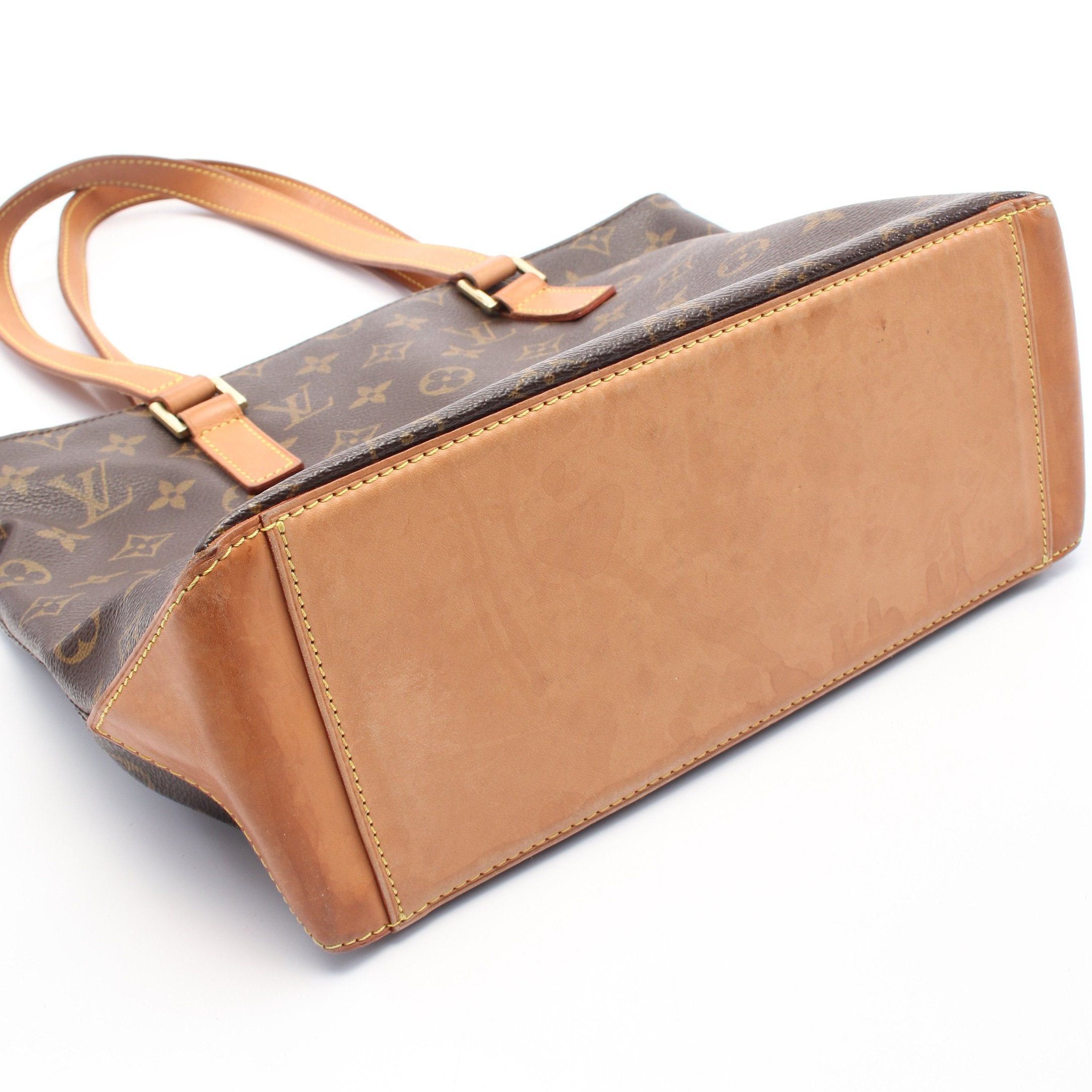 Louis Vuitton Louis Vuitton Cabas Piano Monogram Shoulder Bag Leather Brown Size ONE SIZE - 7 Thumbnail