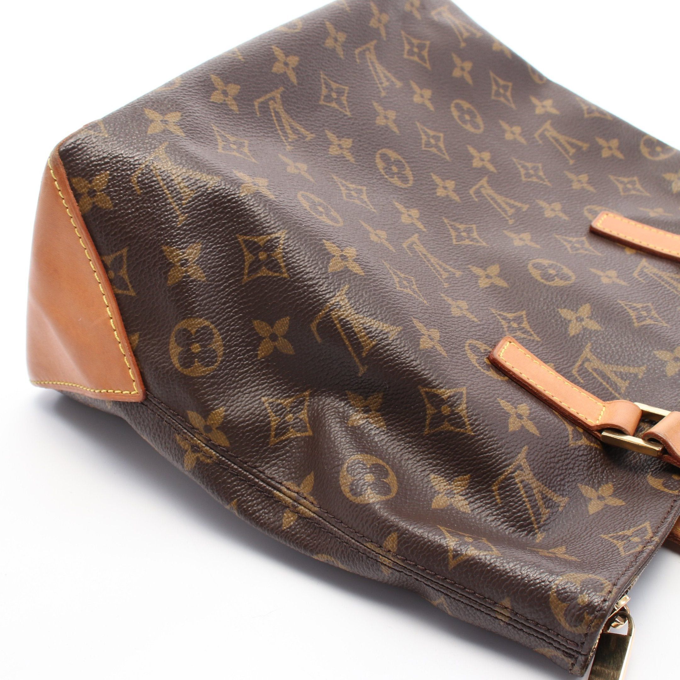 Louis Vuitton Louis Vuitton Cabas Piano Monogram Shoulder Bag Leather Brown Size ONE SIZE - 9 Thumbnail
