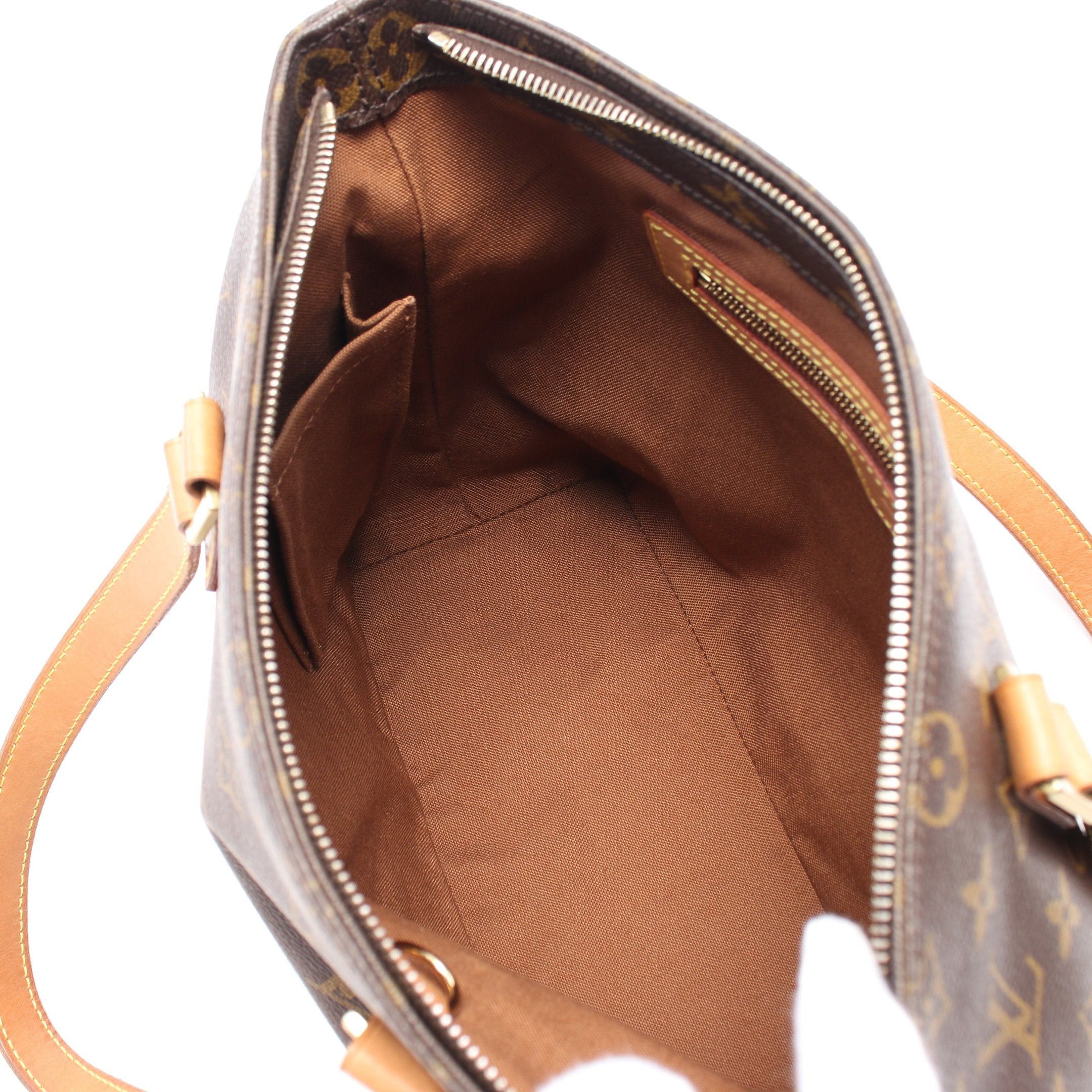 Louis Vuitton Louis Vuitton Cabas Piano Monogram Shoulder Bag Leather Brown Size ONE SIZE - 3 Thumbnail
