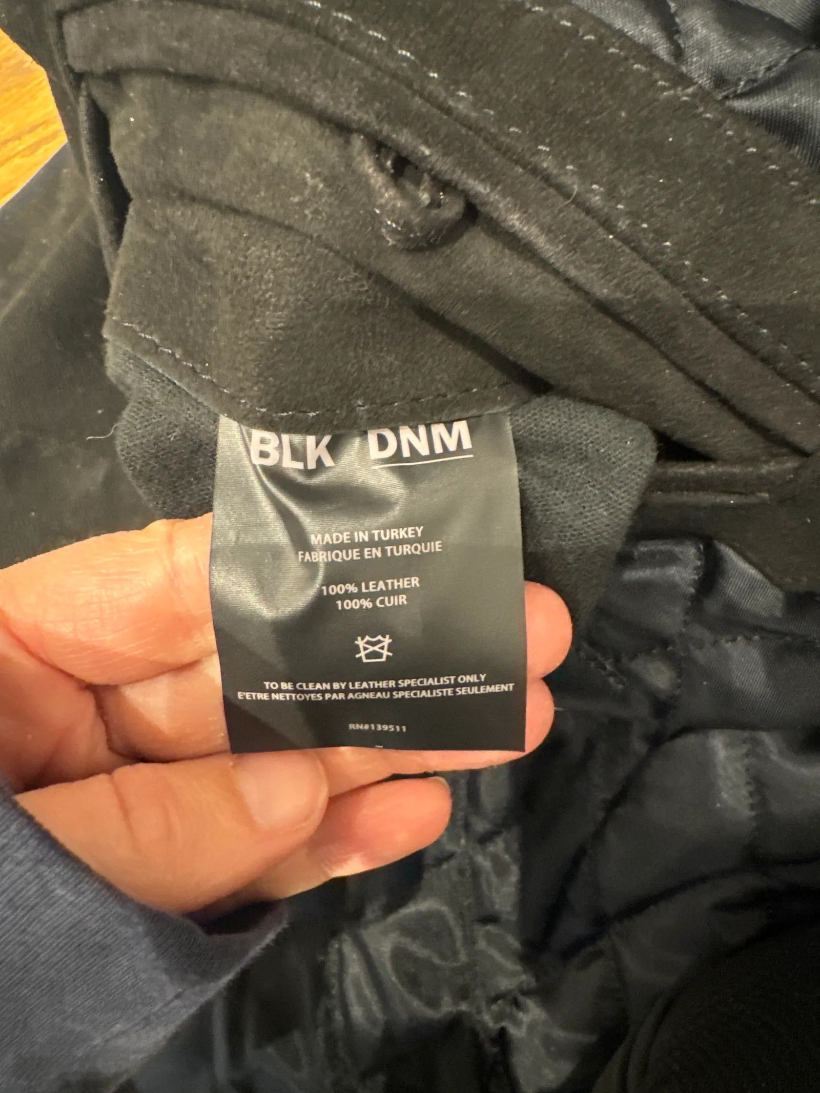 Blk Dnm Blk Dnm Jacket Size US S / EU 44-46 / 1 - 3 Thumbnail