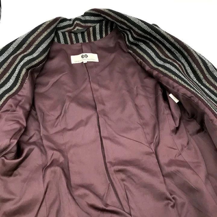 Dries Van Noten 1980s Double-Breasted Striped Jacket Size US M / EU 48-50 / 2 - 5 Thumbnail