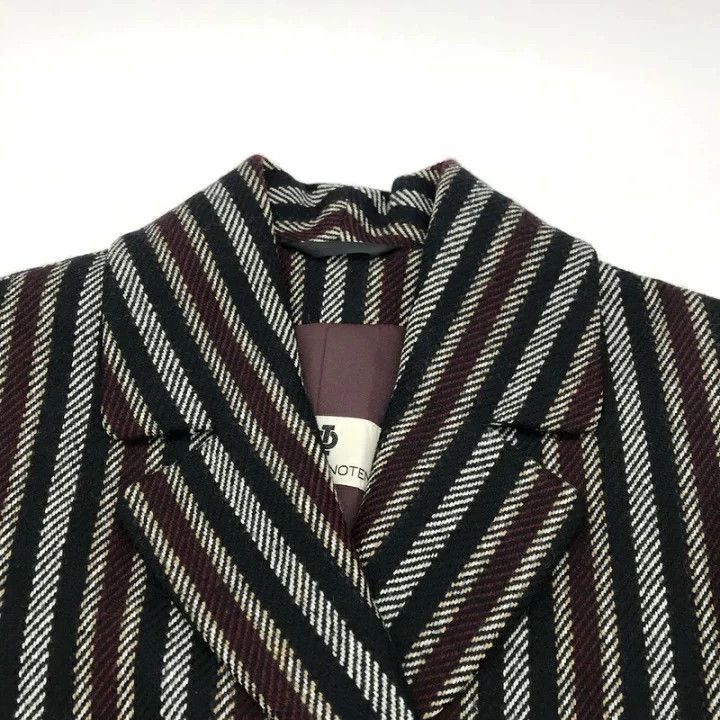 Dries Van Noten 1980s Double-Breasted Striped Jacket Size US M / EU 48-50 / 2 - 4 Thumbnail