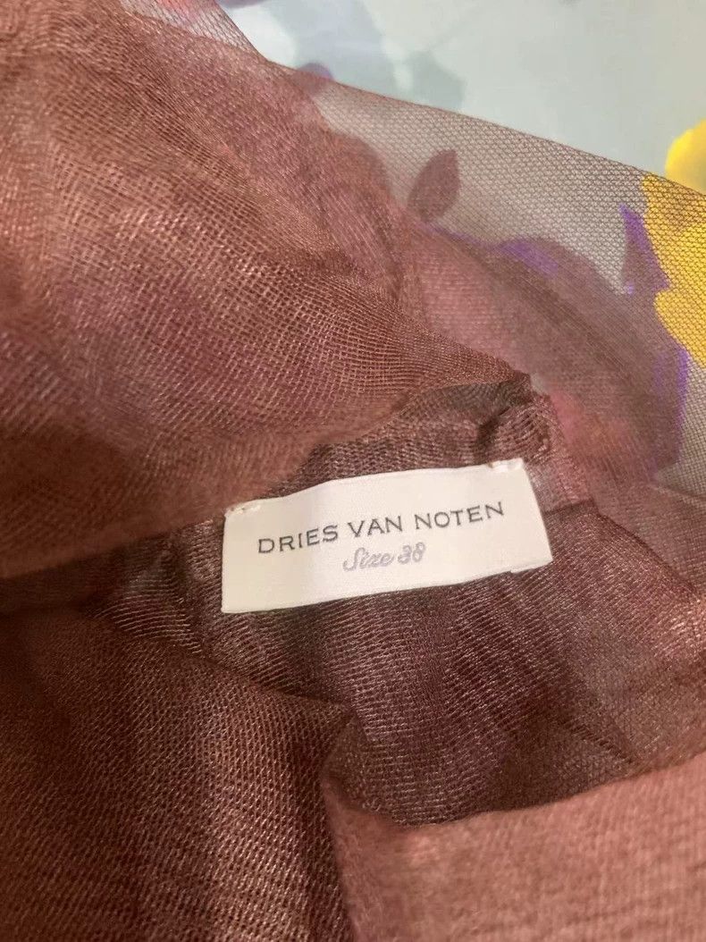 Dries Van Noten Dries Van Noten Floral Silk Top Size US M / EU 48-50 / 2 - 6 Thumbnail