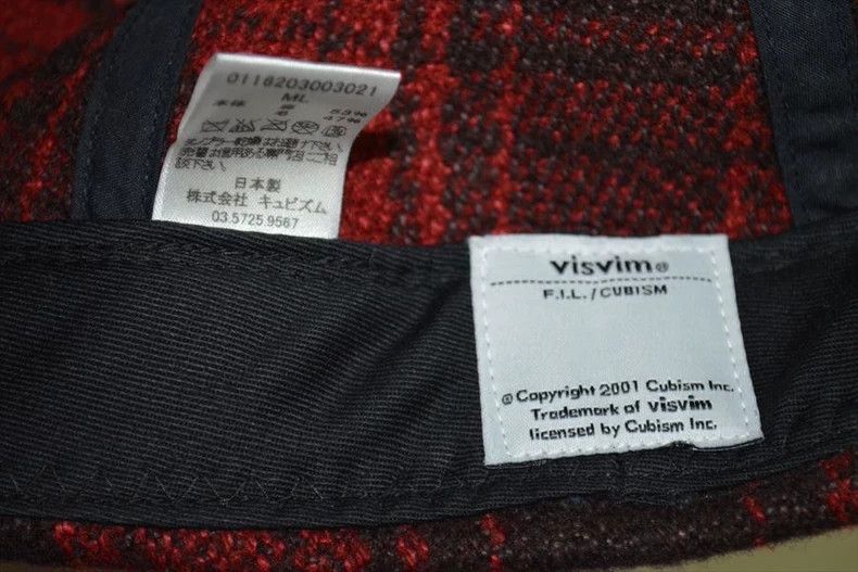 Visvim Visvim Hat in Red and Black Plaid Size ONE SIZE - 3 Thumbnail
