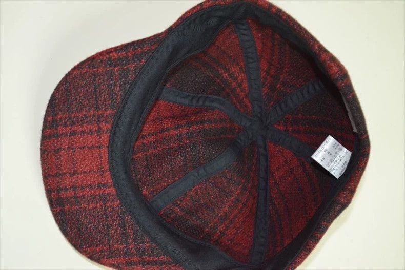 Visvim Visvim Hat in Red and Black Plaid Size ONE SIZE - 4 Thumbnail