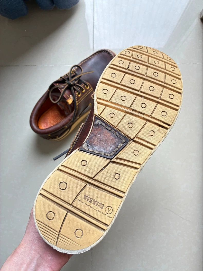 Visvim Classic Visvim Brown Leather Shoes Size US 8 / EU 41 - 3 Thumbnail