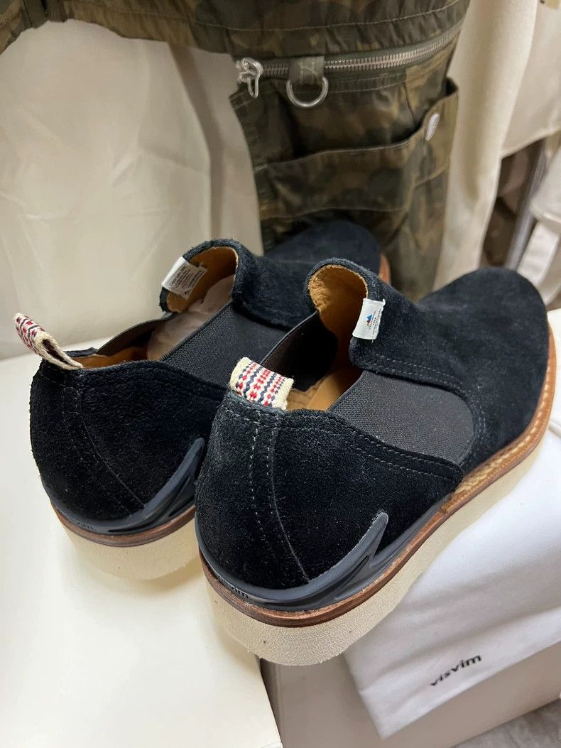 Visvim VISVIM GORNERGRAT FOLK BLACK SHOES Size US 10 / EU 43 - 3 Thumbnail