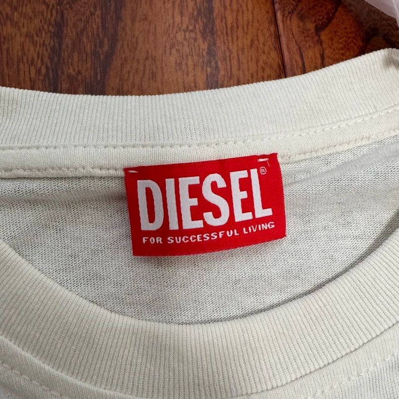 Diesel Diesel Long Sleeve Tee with Letter Print Size US XS / EU 42 / 0 - 3 Thumbnail
