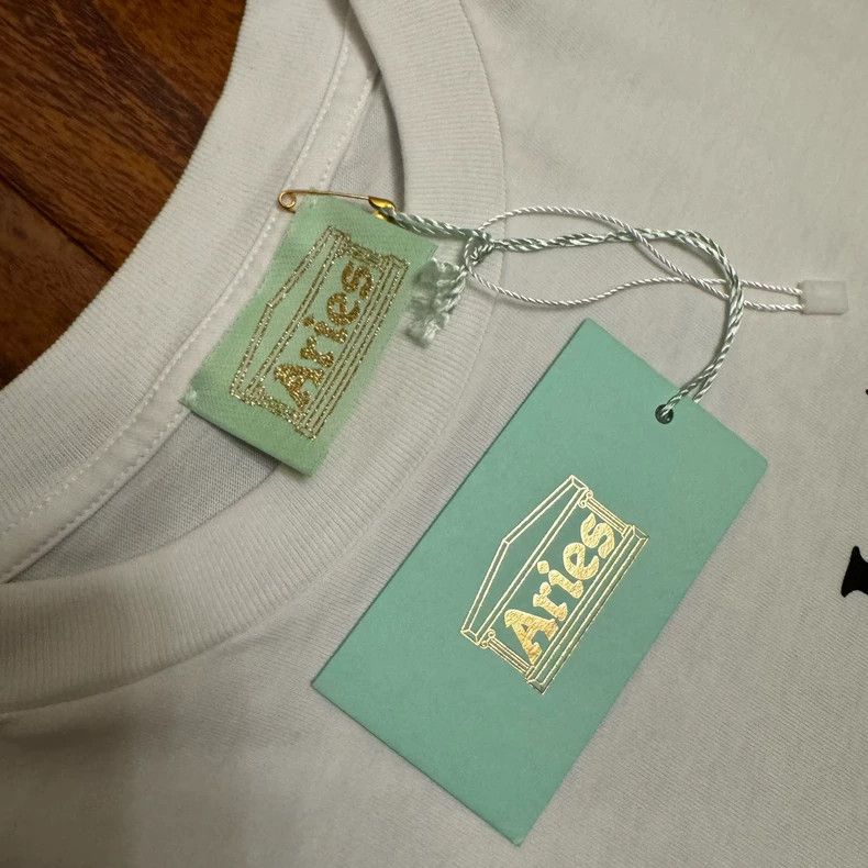 Aries Aries Long Sleeve Tee Shirt in White Size US S / EU 44-46 / 1 - 4 Thumbnail