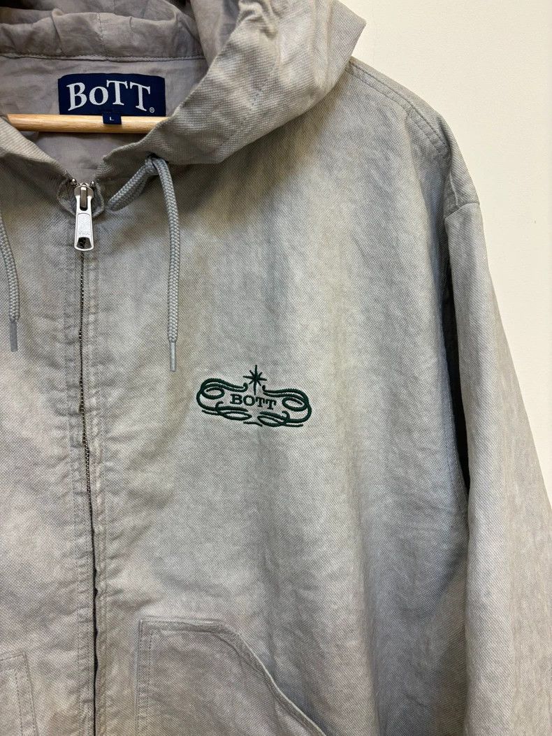 Bottega Veneta Vintage Oversized Hooded Jacket with Embroidery Size US L / EU 52-54 / 3 - 4 Thumbnail
