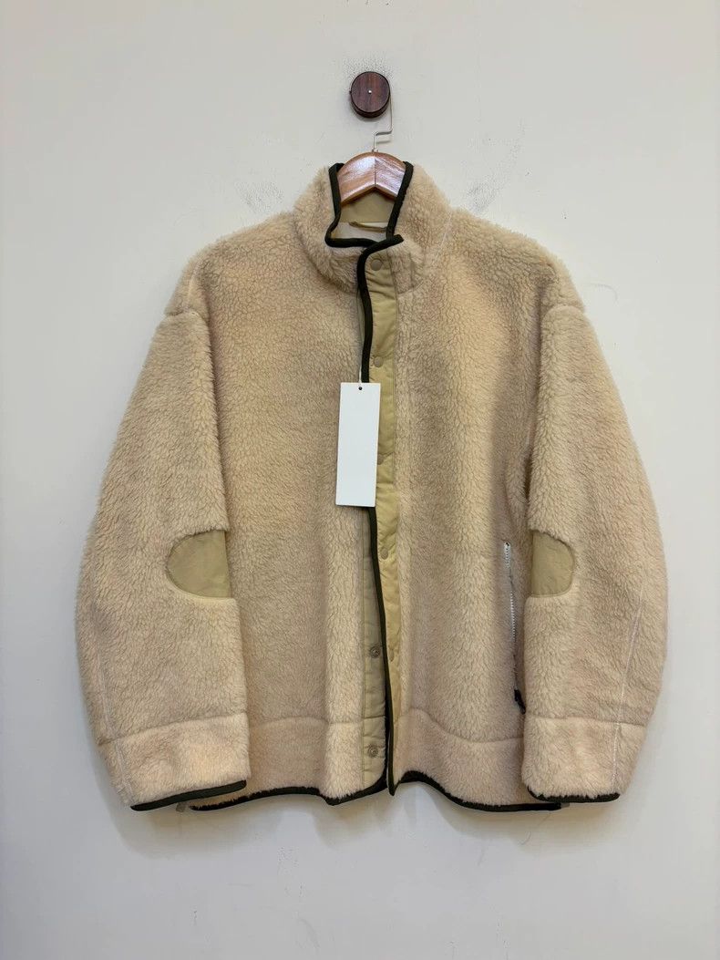blurhms Luxurious Wool Fleece Jacket with Adjustable Cuffs Size US M / EU 48-50 / 2 - 2 Thumbnail
