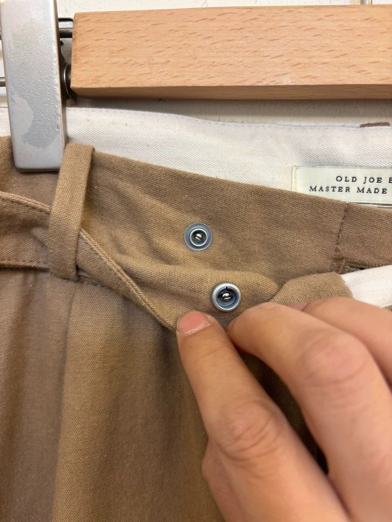 Old Joe Stylish High-Waist Khaki Pants For Men Size US 34 / EU 50 - 7 Thumbnail