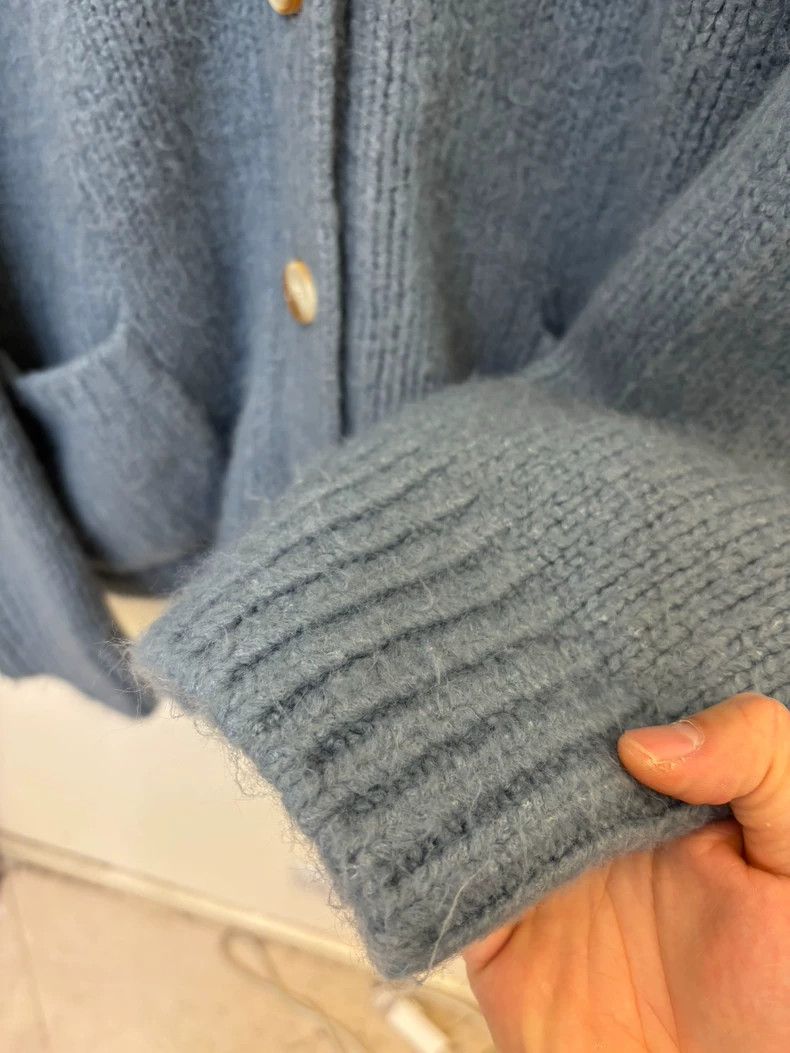 14th Addiction Oversized Wool Cardigan from Japanese Brand Size US L / EU 52-54 / 3 - 6 Thumbnail