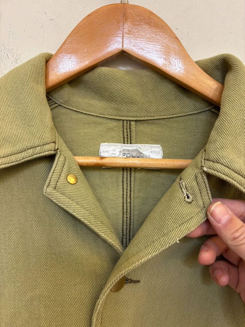 Journal Standard Oversized Olive Green Jacket Offering Unique Cut Size US M / EU 48-50 / 2 - 2 Thumbnail