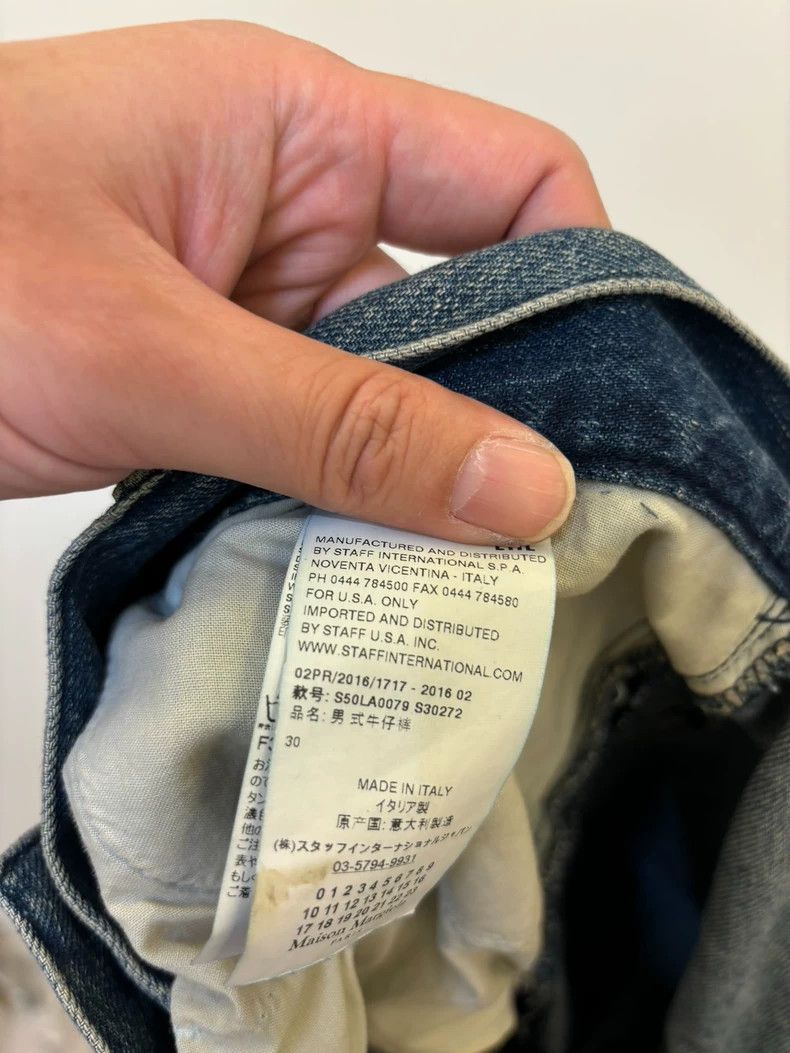 Maison Margiela Maison Martin Margiela Slim Leg Jeans Size US 30 / EU 46 - 8 Thumbnail