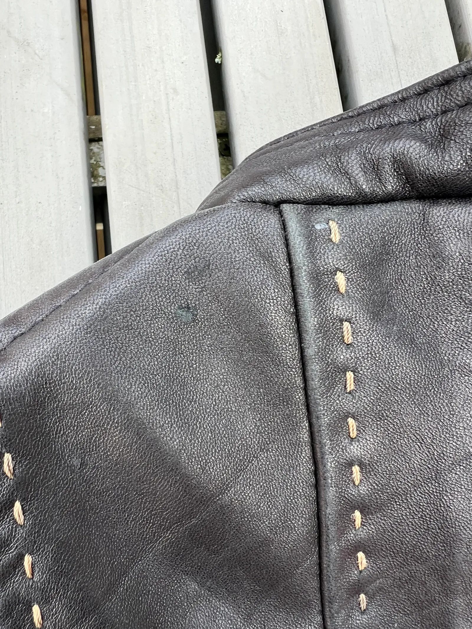 Deadwood Deadwood Leather Jacket Size XS / US 0-2 / IT 36-38 - 5 Thumbnail