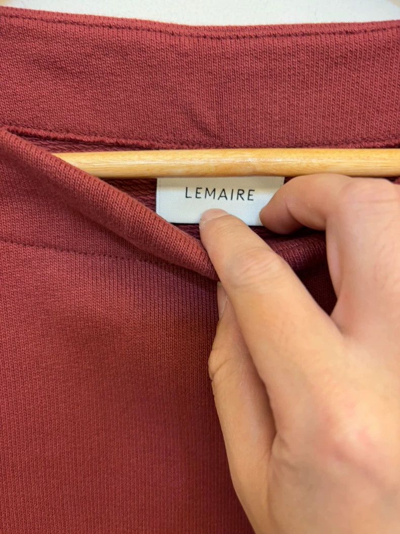 Lemaire Unique Neckline Long Sleeve Sweatshirt Size US XS / EU 42 / 0 - 2 Thumbnail