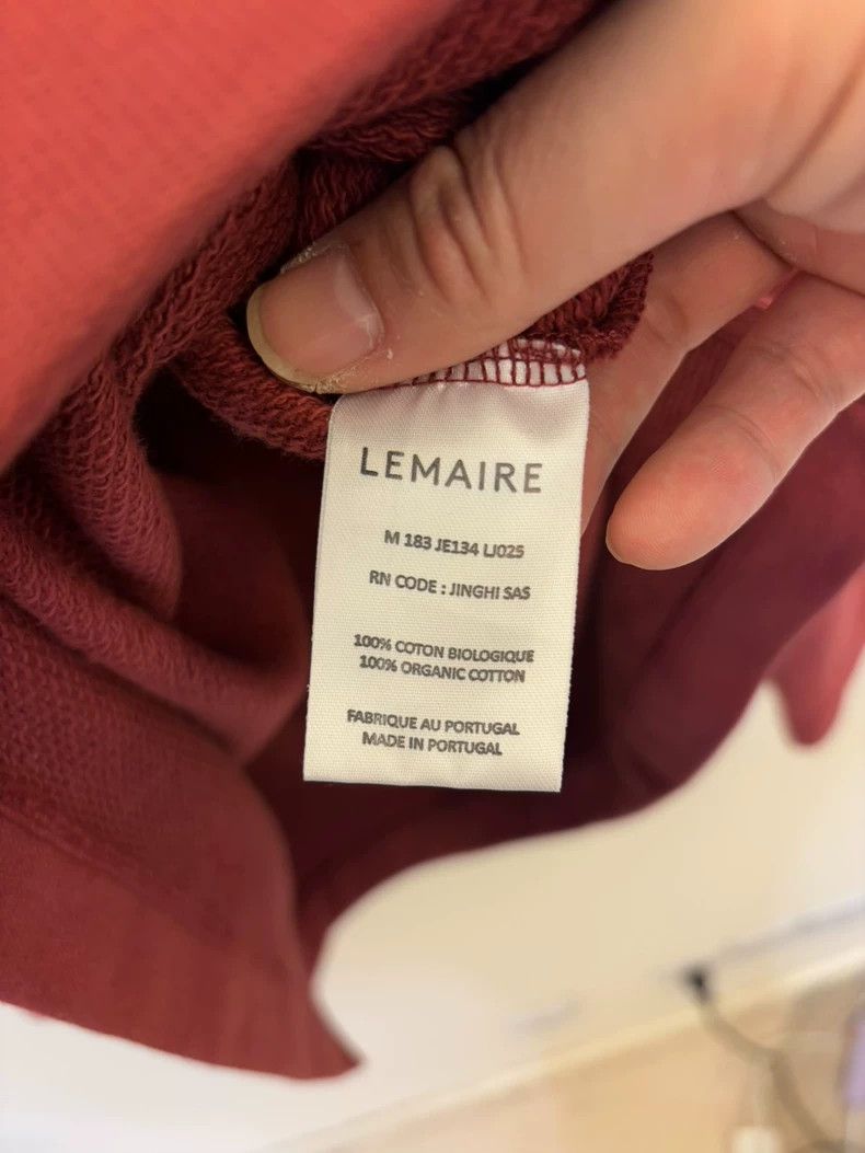 Lemaire Unique Neckline Long Sleeve Sweatshirt Size US XS / EU 42 / 0 - 5 Thumbnail