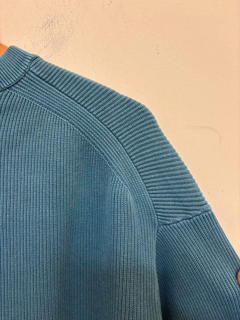 Loro Piana Blue Tie-Dye Knit Sweater Size US XL / EU 56 / 4 - 9 Thumbnail