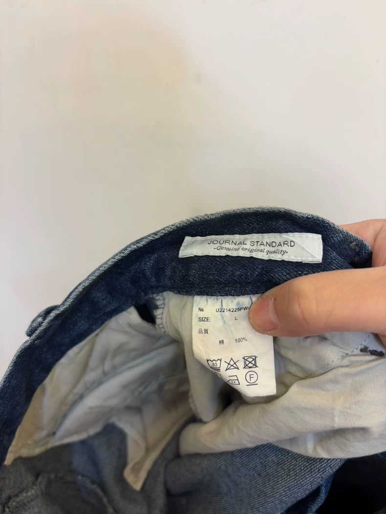 Journal Standard Heavy Wash Denim 2-Way Cargo Pants Size US 34 / EU 50 - 8 Thumbnail