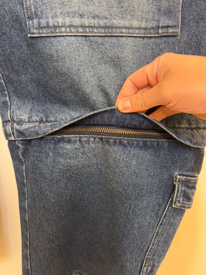 Journal Standard Heavy Wash Denim 2-Way Cargo Pants Size US 34 / EU 50 - 5 Thumbnail