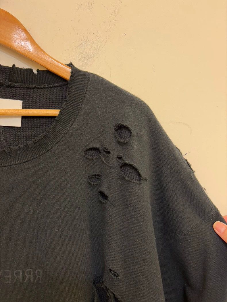 14th Addiction Black Layered Distressed Sweatshirt Size US L / EU 52-54 / 3 - 3 Thumbnail