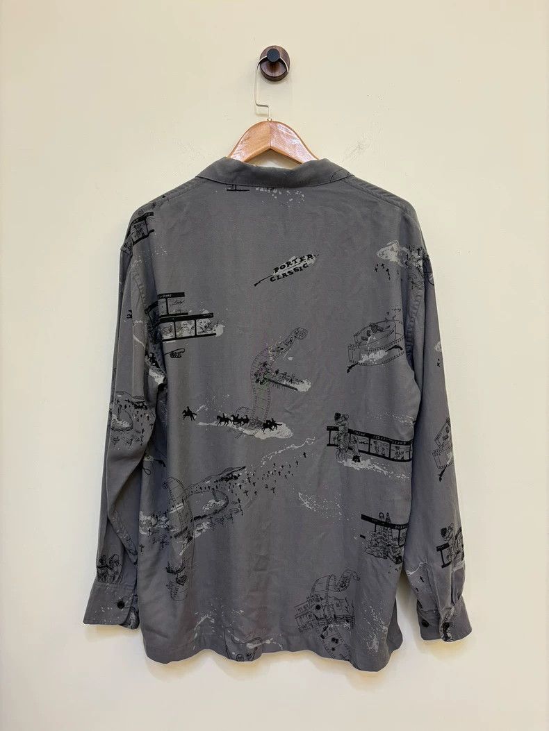 Porter Classic Long Sleeve Printed Shirt by Porter Classic Size US L / EU 52-54 / 3 - 9 Thumbnail