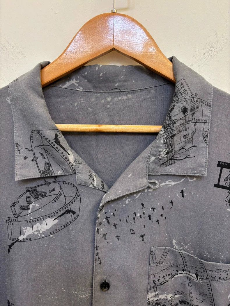 Porter Classic Long Sleeve Printed Shirt by Porter Classic Size US L / EU 52-54 / 3 - 2 Thumbnail