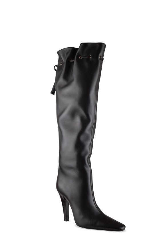 Saint Laurent Paris Gathered boots Size US 8 / IT 38 - 2 Thumbnail