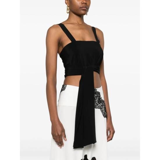 Chloe CHLOE Women Tops 25UHT25125 001 BLACK Size M / US 6-8 / IT 42-44 - 4 Thumbnail