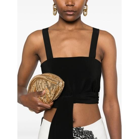 Chloe CHLOE Women Tops 25UHT25125 001 BLACK Size M / US 6-8 / IT 42-44 - 3 Thumbnail
