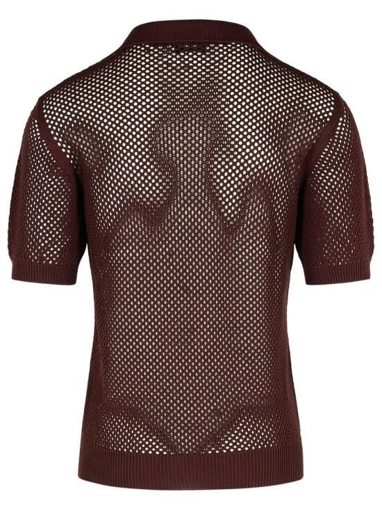 Laneus LANEUS Men Sweater S5LAUAKP113 920 Brown Size US XL / EU 56 / 4 - 3 Thumbnail