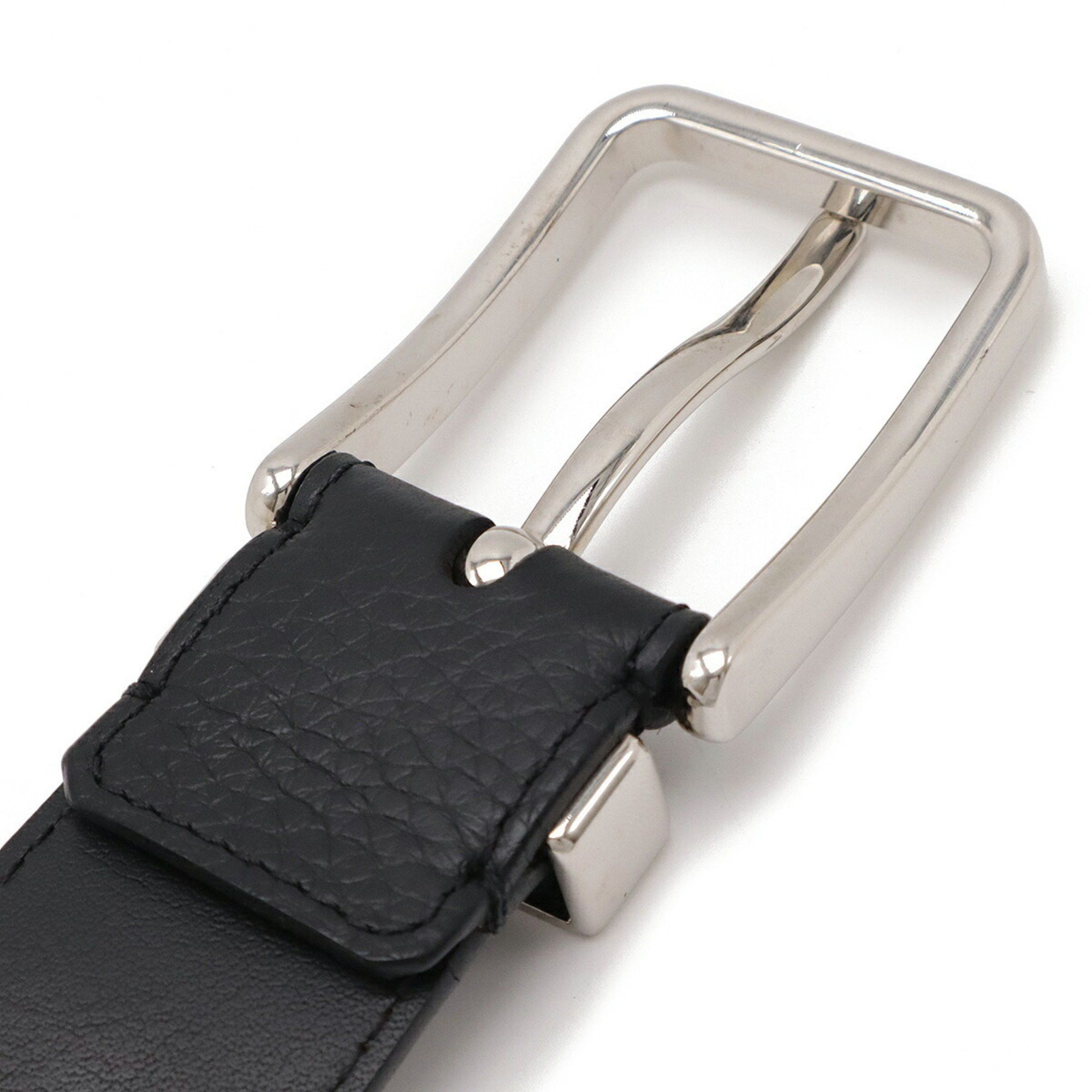 Louis Vuitton Louis Vuitton Santur Pont Neuf 35MM Belt Taurillon Leather Black #90 M6065U Size ONE SIZE - 5 Thumbnail