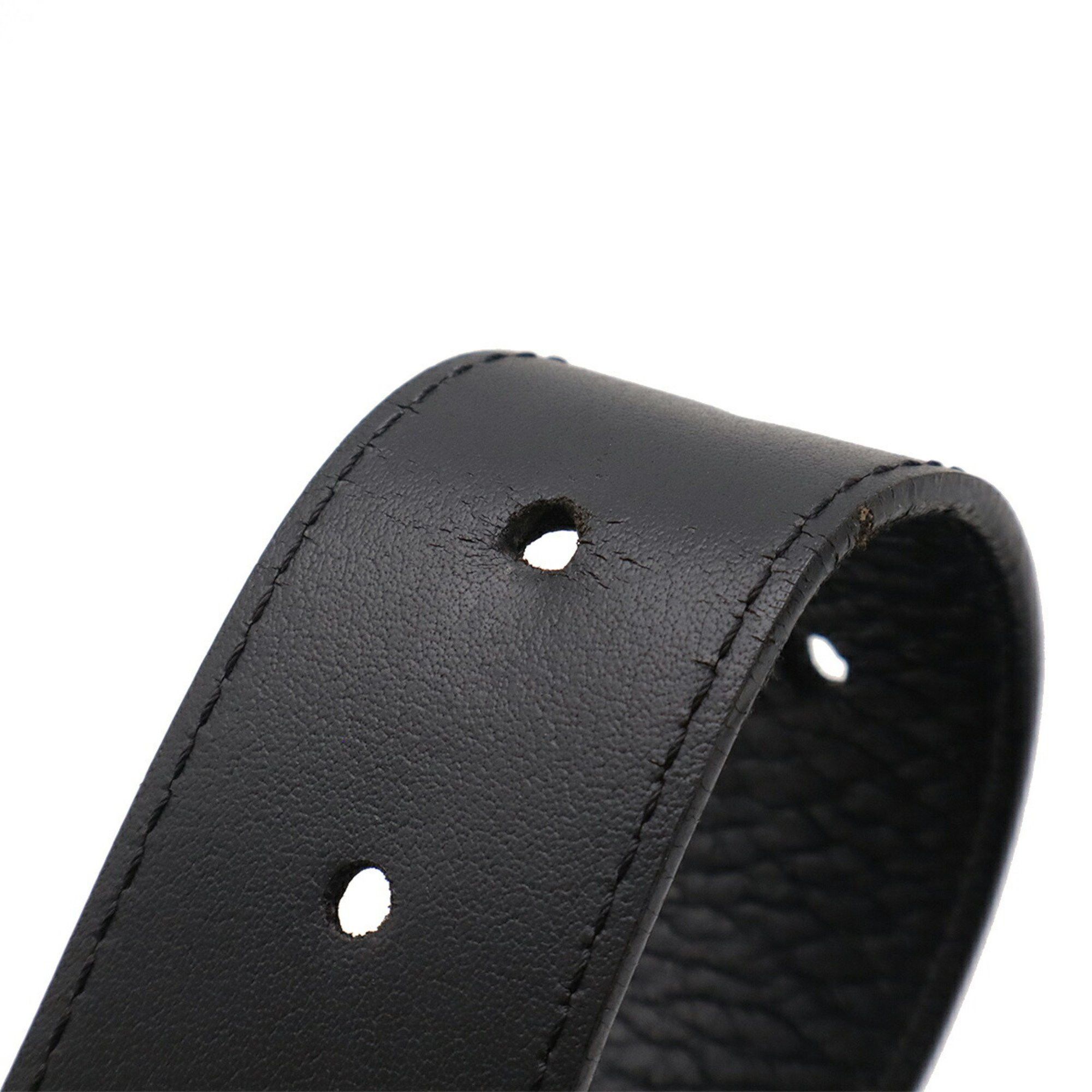 Louis Vuitton Louis Vuitton Santur Pont Neuf 35MM Belt Taurillon Leather Black #90 M6065U Size ONE SIZE - 7 Thumbnail