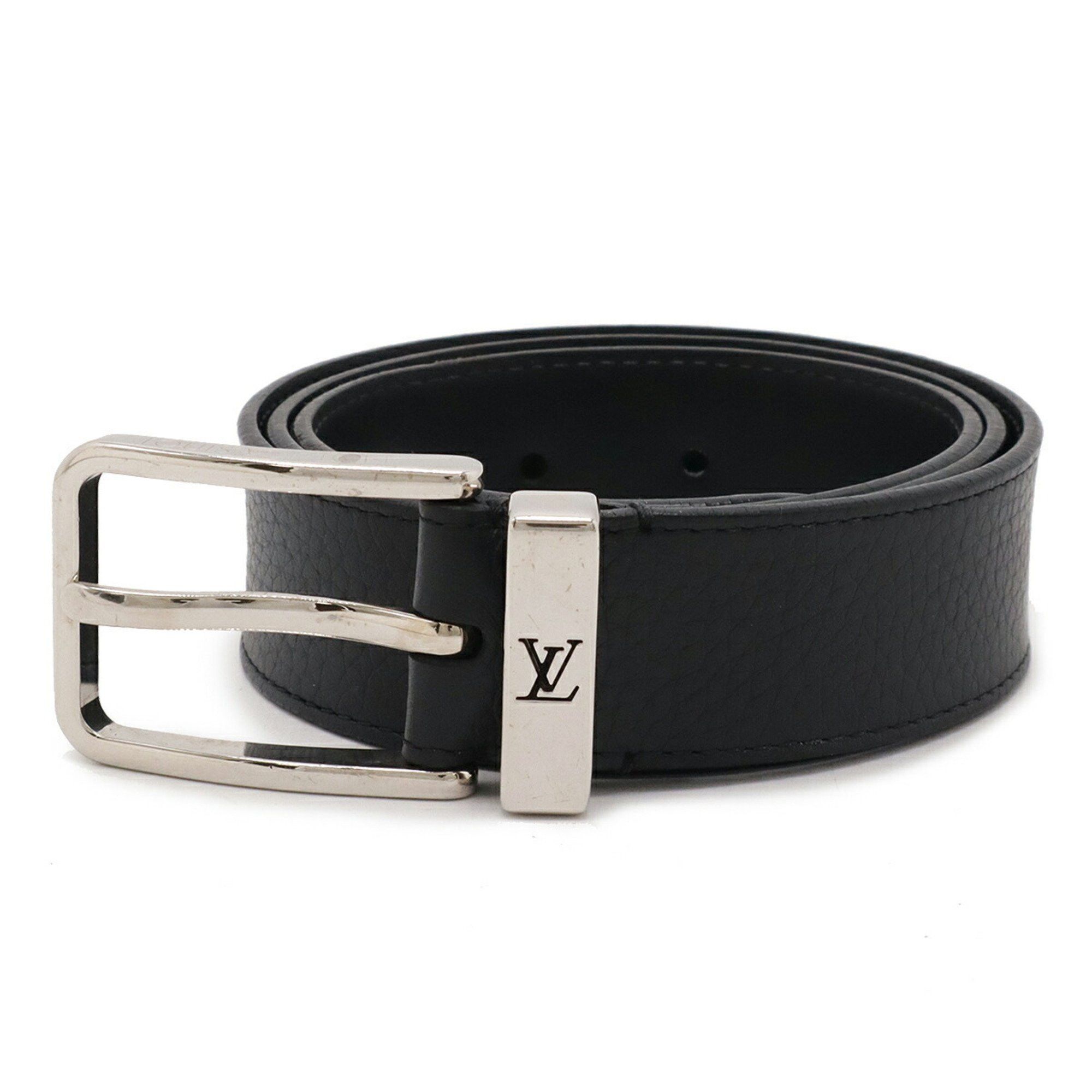Louis Vuitton Louis Vuitton Santur Pont Neuf 35MM Belt Taurillon Leather Black #90 M6065U Size ONE SIZE - 2 Thumbnail