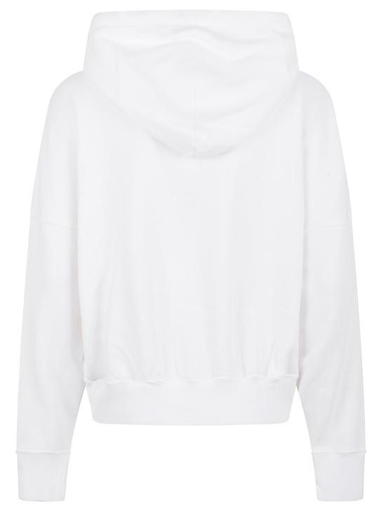 Polo Ralph Lauren POLO RALPH LAUREN Women Hoodies 211959115 001 WHITE Size M / US 6-8 / IT 42-44 - 2 Thumbnail