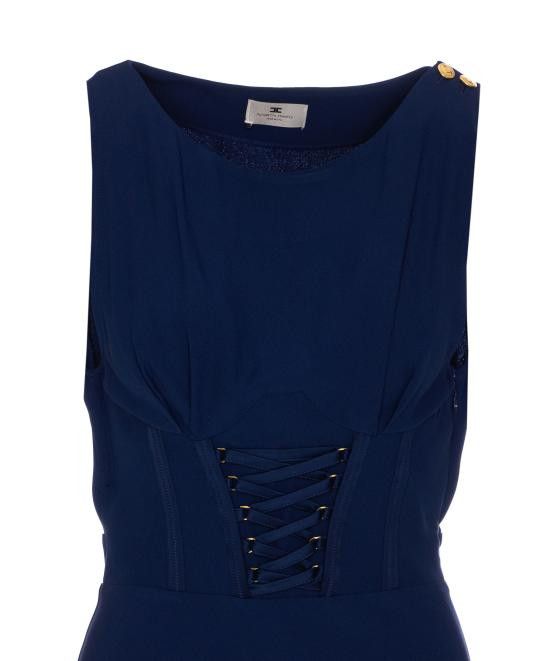 Elisabetta Franchi ELISABETTA FRANCHI Women Mid Skirts AB84652E2 DC8 Blue Size M / US 6-8 / IT 42-44 - 4 Thumbnail
