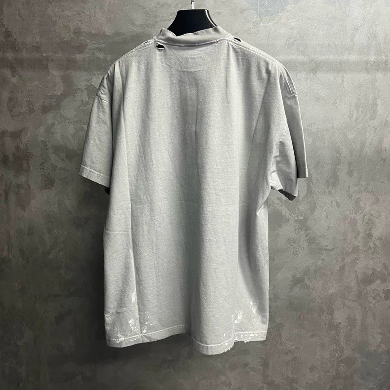 Balenciaga Balenciaga Gray Graphic Band T-Shirt Size US M / EU 48-50 / 2 - 5 Thumbnail