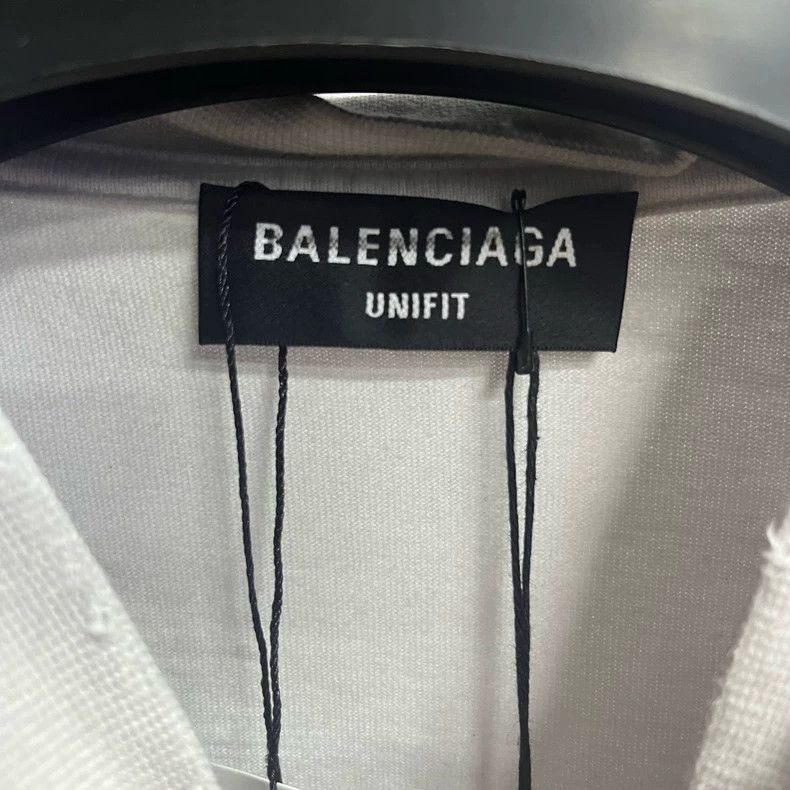 Balenciaga Balenciaga Gray Graphic Band T-Shirt Size US M / EU 48-50 / 2 - 2 Thumbnail