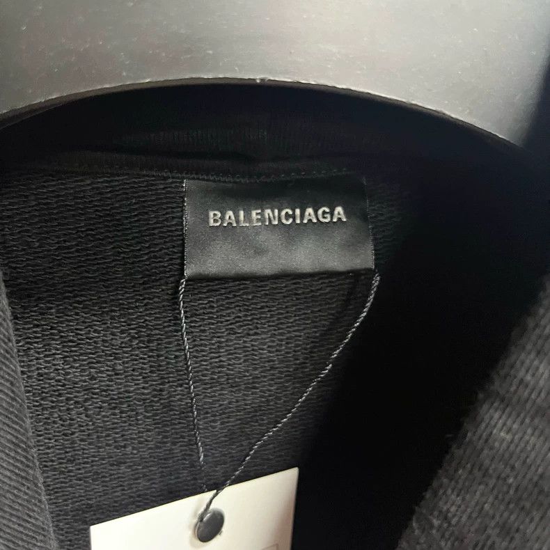 Balenciaga Black Logo Sweatshirt from Balenciaga Size US S / EU 44-46 / 1 - 2 Thumbnail