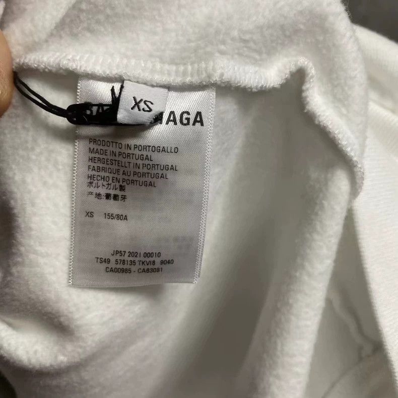 Balenciaga White Logo Hoodie from Balenciaga Size US XS / EU 42 / 0 - 5 Thumbnail