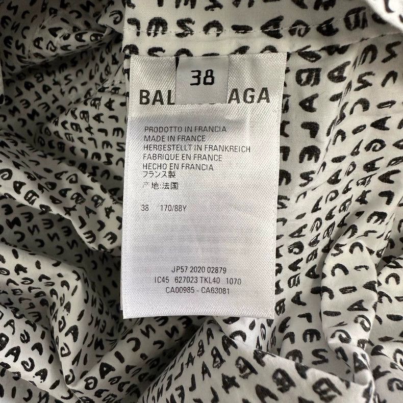Balenciaga Balenciaga Logo Long Sleeve Shirt Size US M / EU 48-50 / 2 - 6 Thumbnail