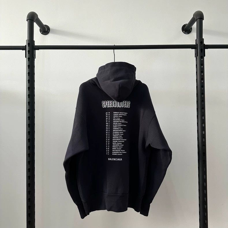 Balenciaga Balenciaga Speedhunters Hoodie with Prints Size US XS / EU 42 / 0 - 2 Thumbnail